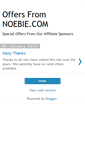 Mobile Screenshot of offers.noebie.com